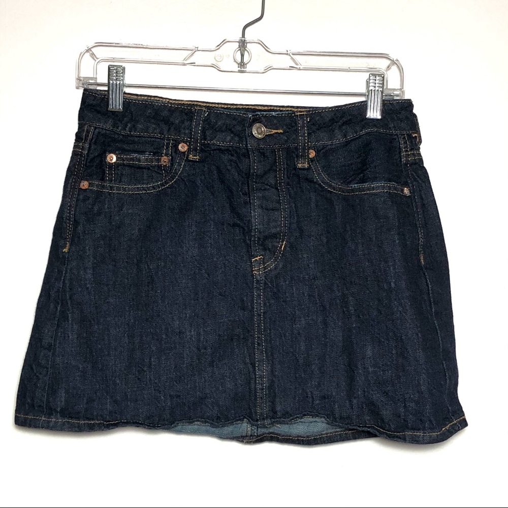 ⭐️ American Eagle Outfitters Button Fly Hi-Rise Festival Mini Skirt Size 4